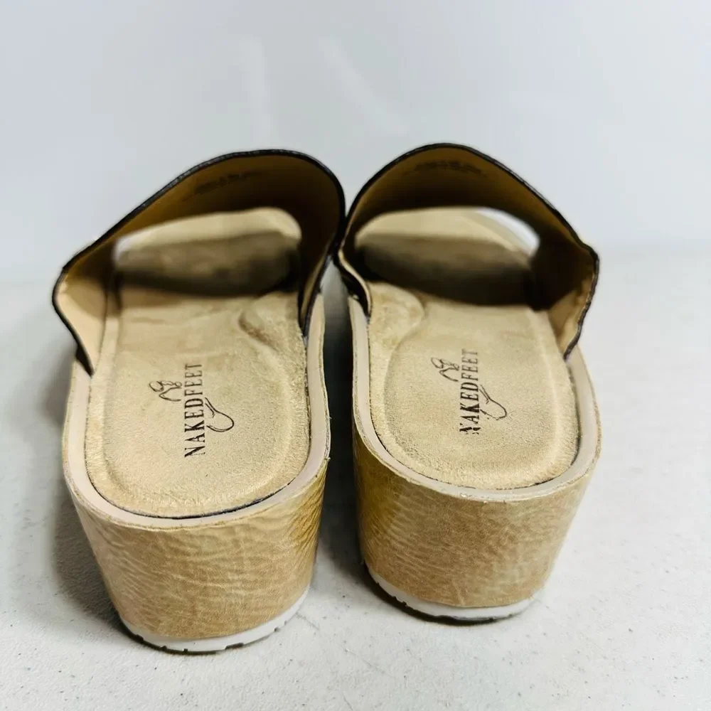 Tan Women's Slide Sandals